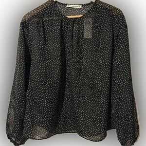 NWT Abercrombie & Fitch Sheer Blouse